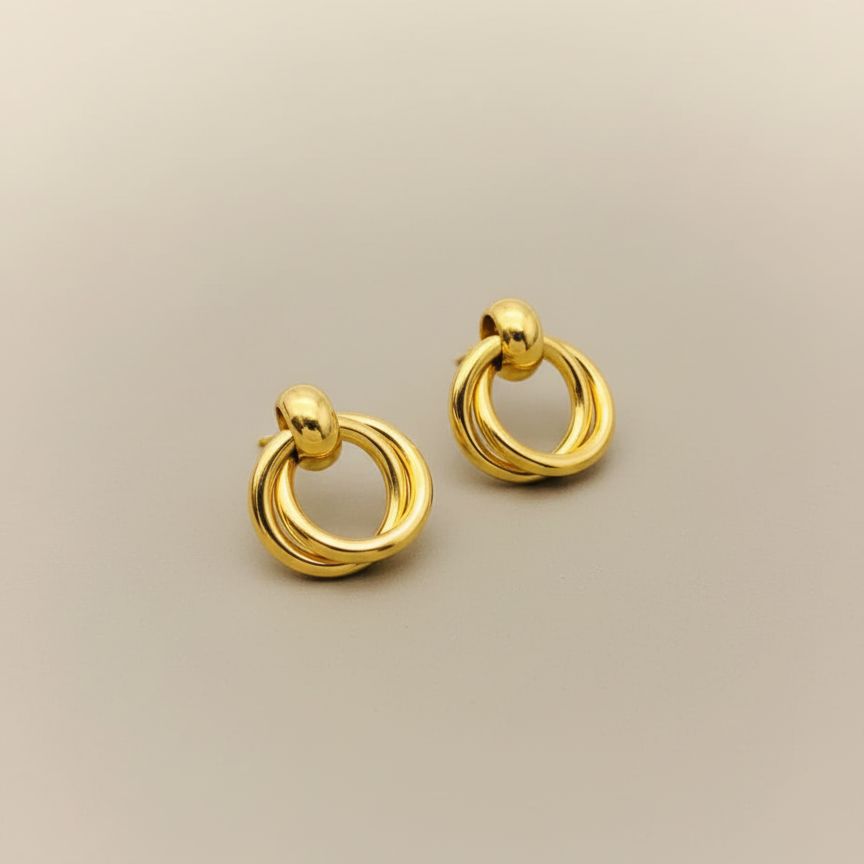 Aura Interlock Hoops