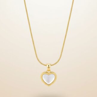 Luminous Heart Pendant Necklace