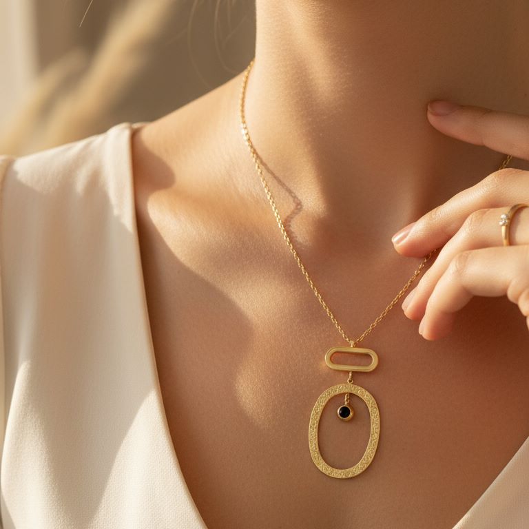 Orbital Links Pendant Necklace