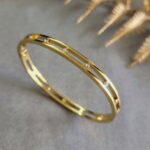 Celestia Crystal Line Bangle