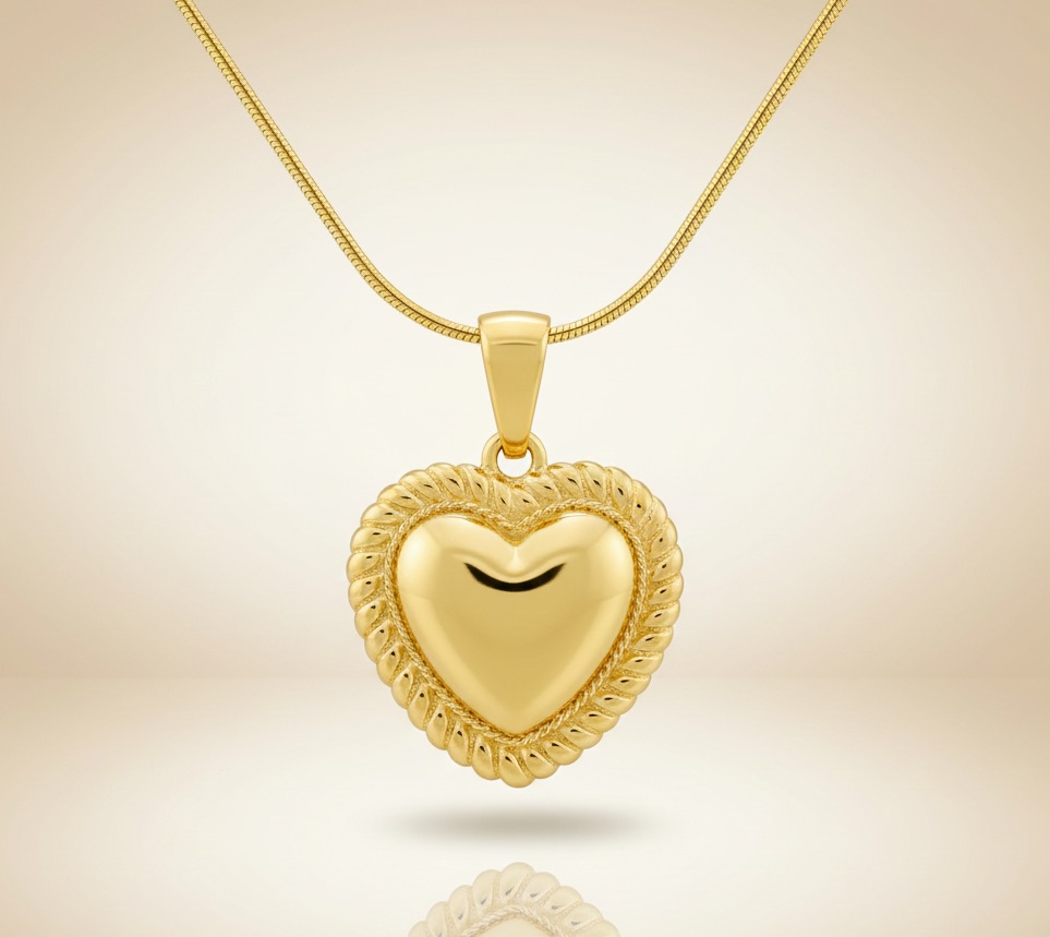 Heirloom Embrace Heart Necklace