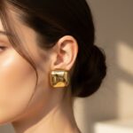 Radiant Bloom Stud Earrings