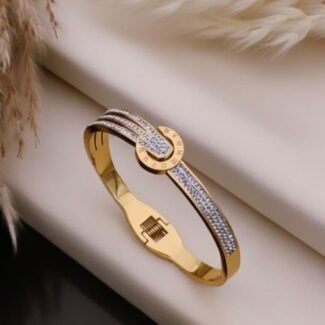 Roman Halo Anti-Tarnish Crystal Bracelet