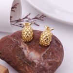 Pineapple Stud Earrings