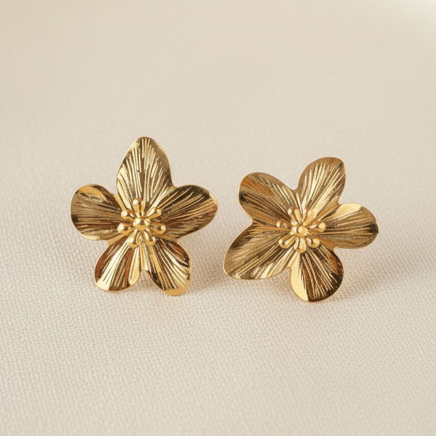 flower-earring