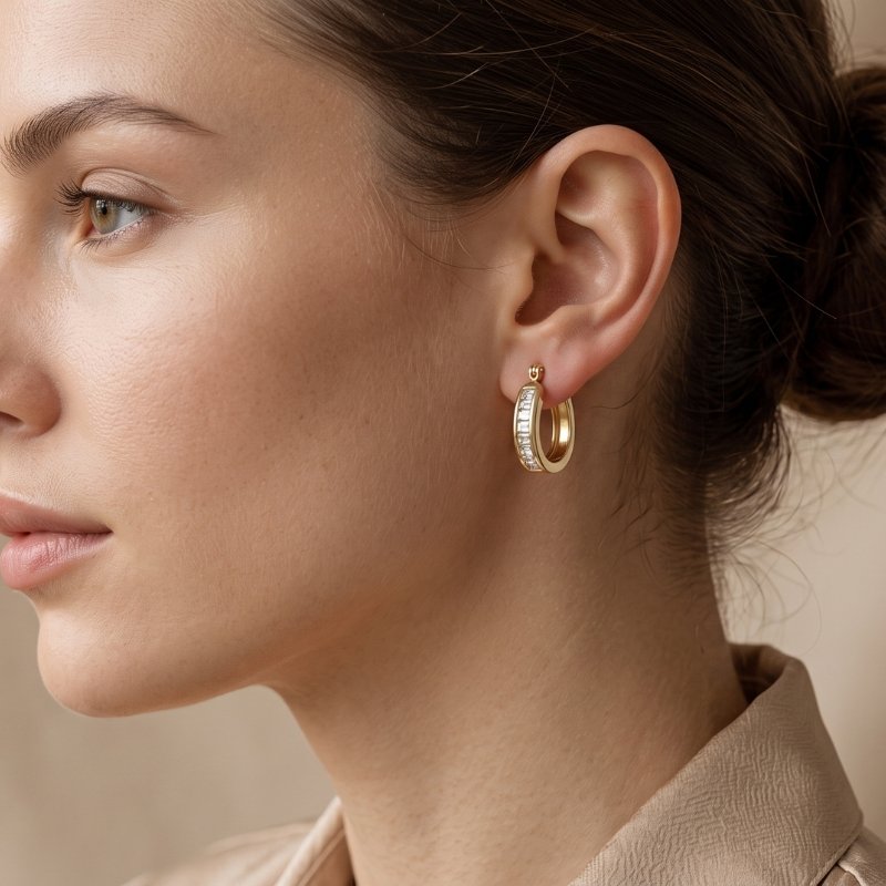 Anti-Tarnish Earring