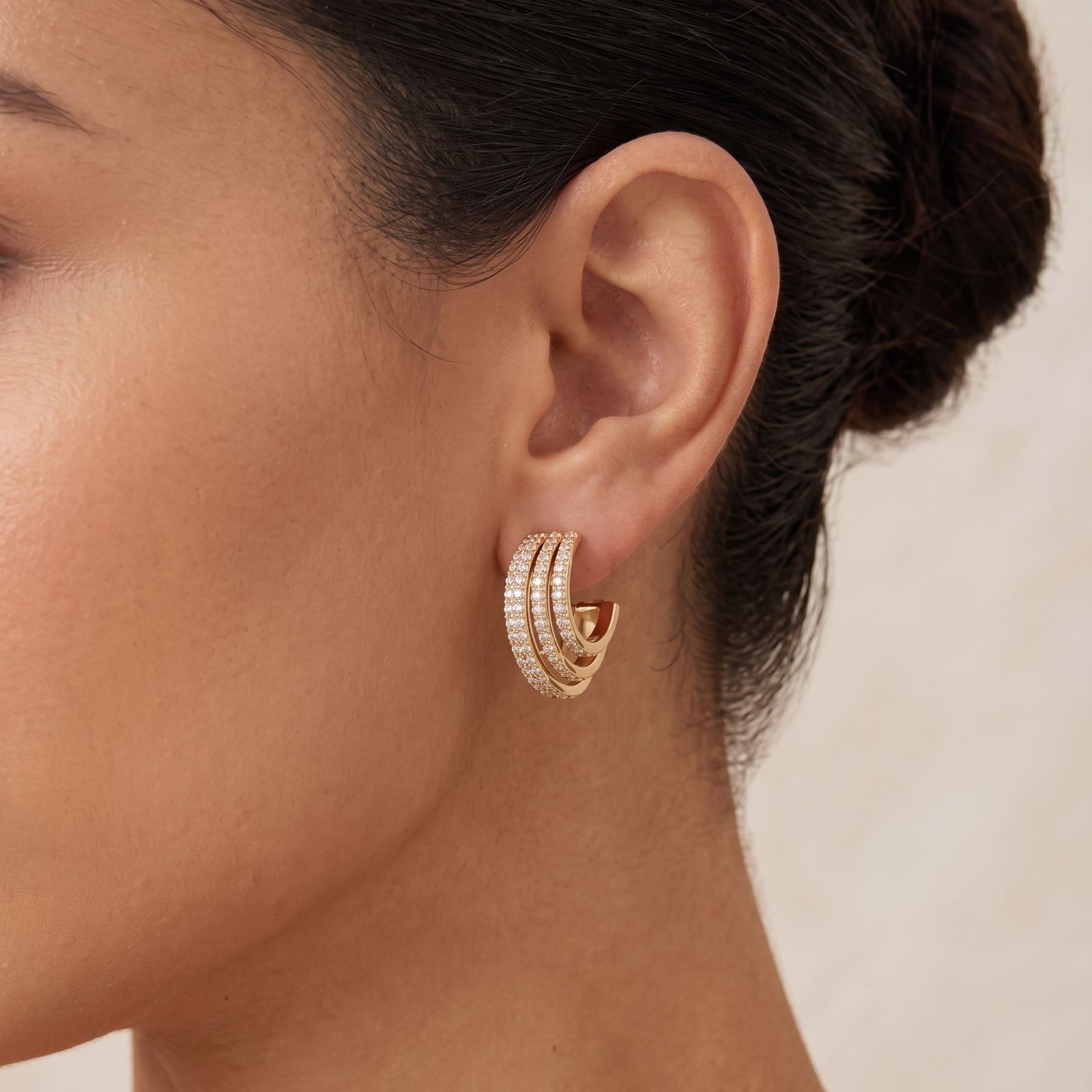 anti tarnish womens earring-12