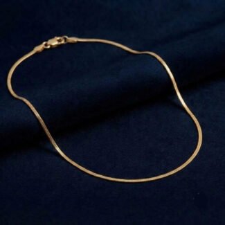 Anti-Tarnish Gold Snake Chain (20-Inch)