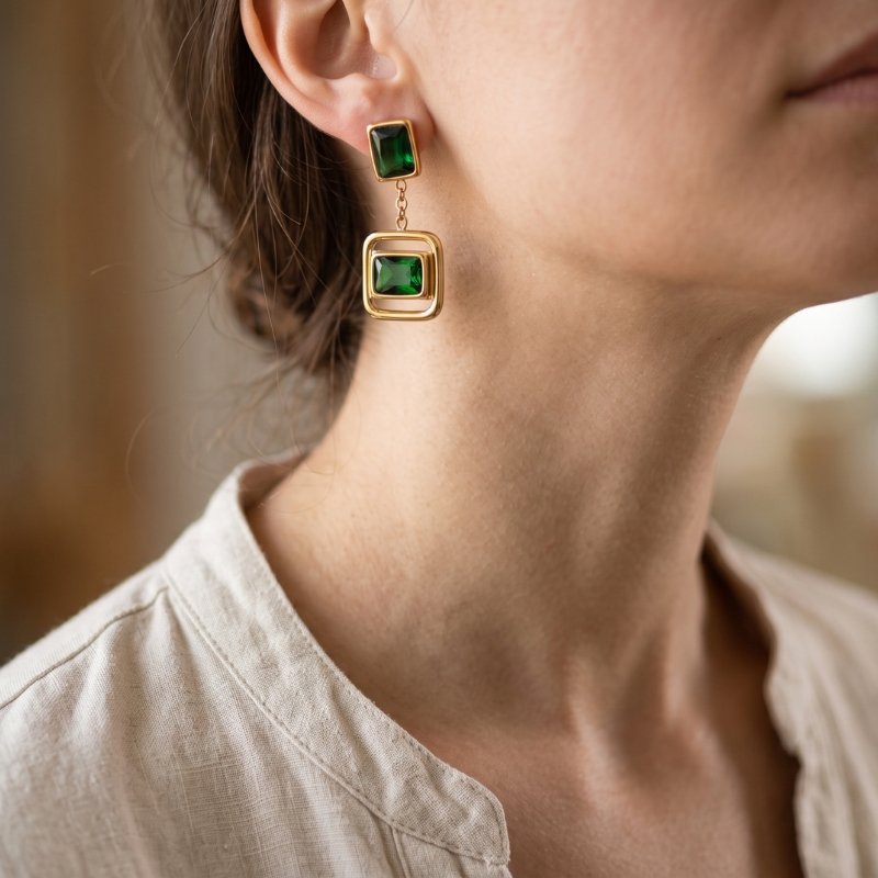 anti-tarnish earring